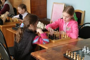 Шахматный турнир среди девочек